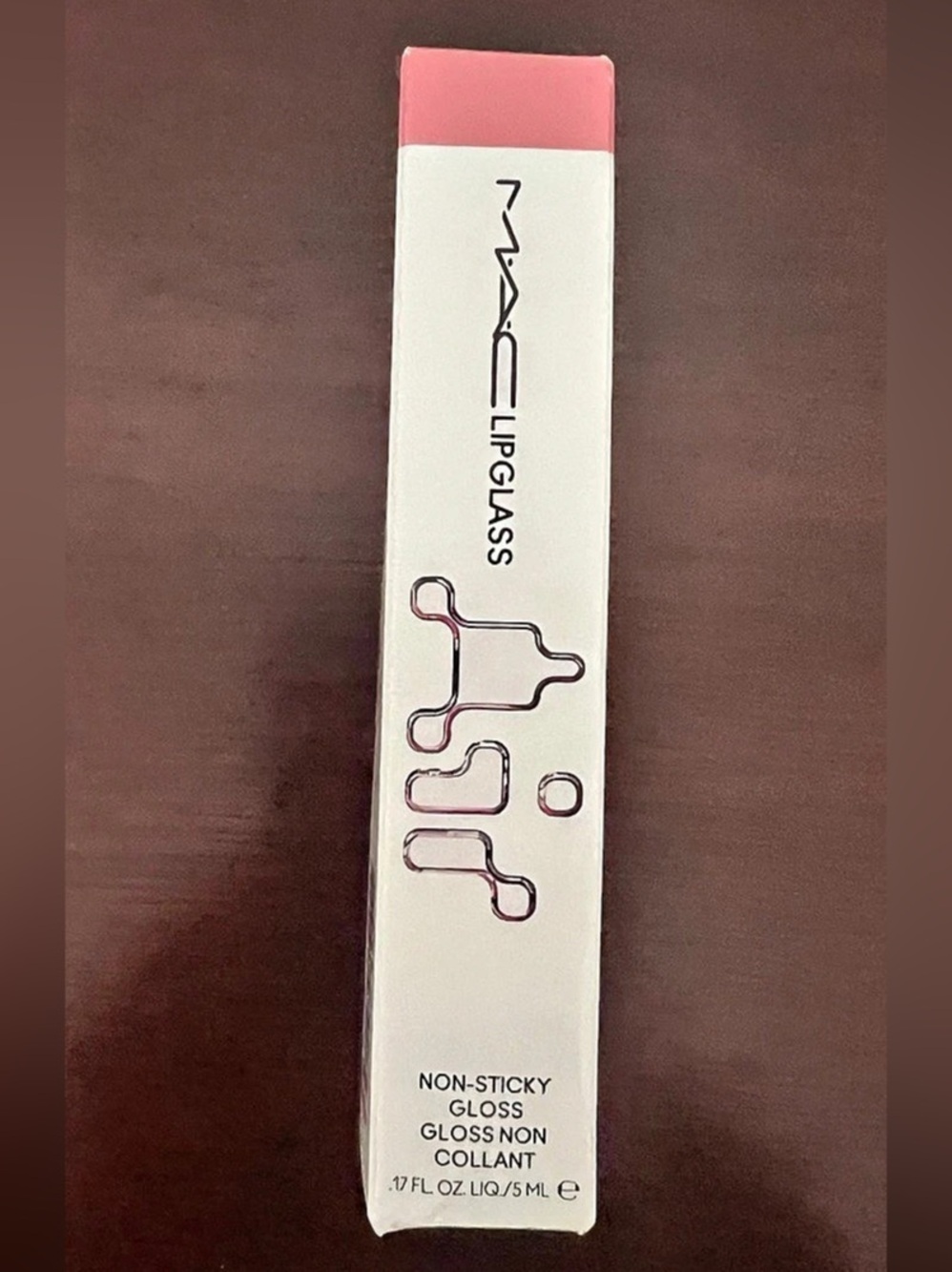 MAC Lipglass Air Non-Sticky Lip Gloss Pink #223 Snobbish